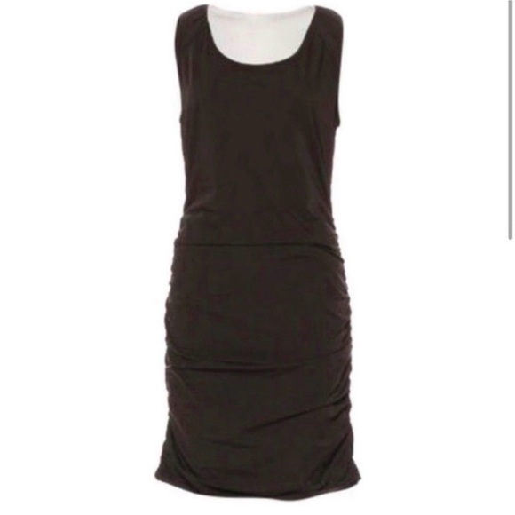 Diane Von Furstenberg Sleek Chocolate Mini Dress- 10 US - Picture 3 of 13